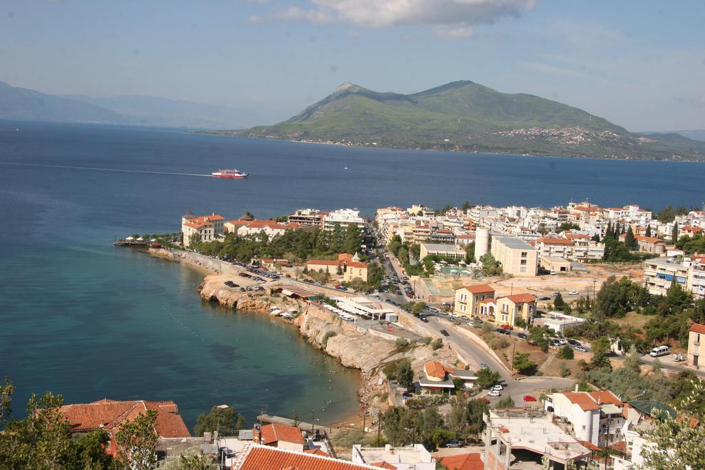 Hotel Aidipsos Лутра Едипсу Екстериор снимка