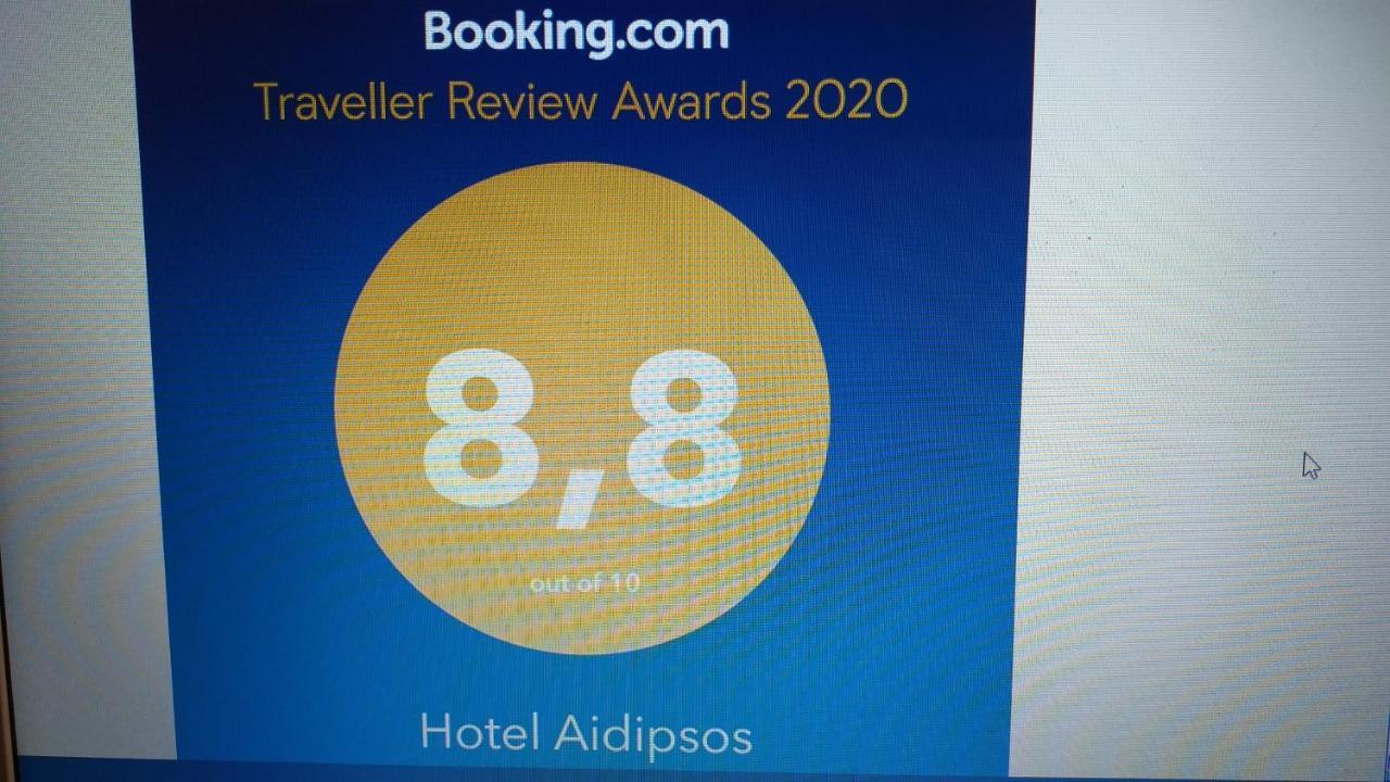 Hotel Aidipsos Лутра Едипсу Екстериор снимка
